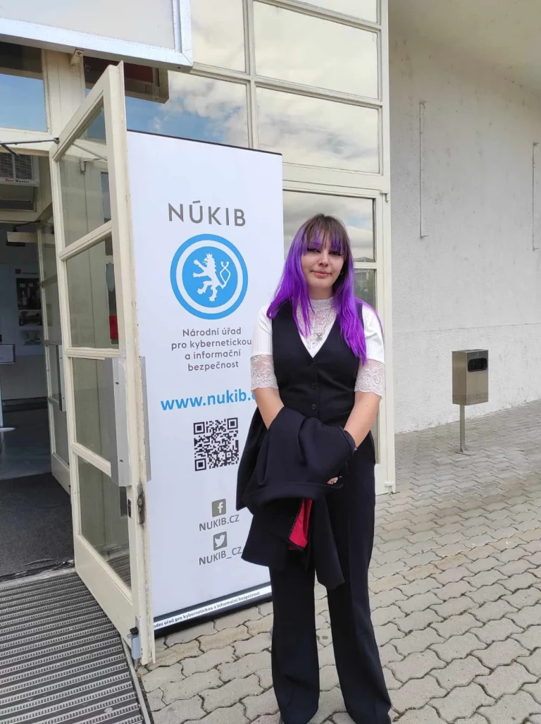 konference CyberCon Brno 2024 - ocenění Nejlepší studentka